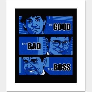 The Good The Bad and The Boss Posters and Art